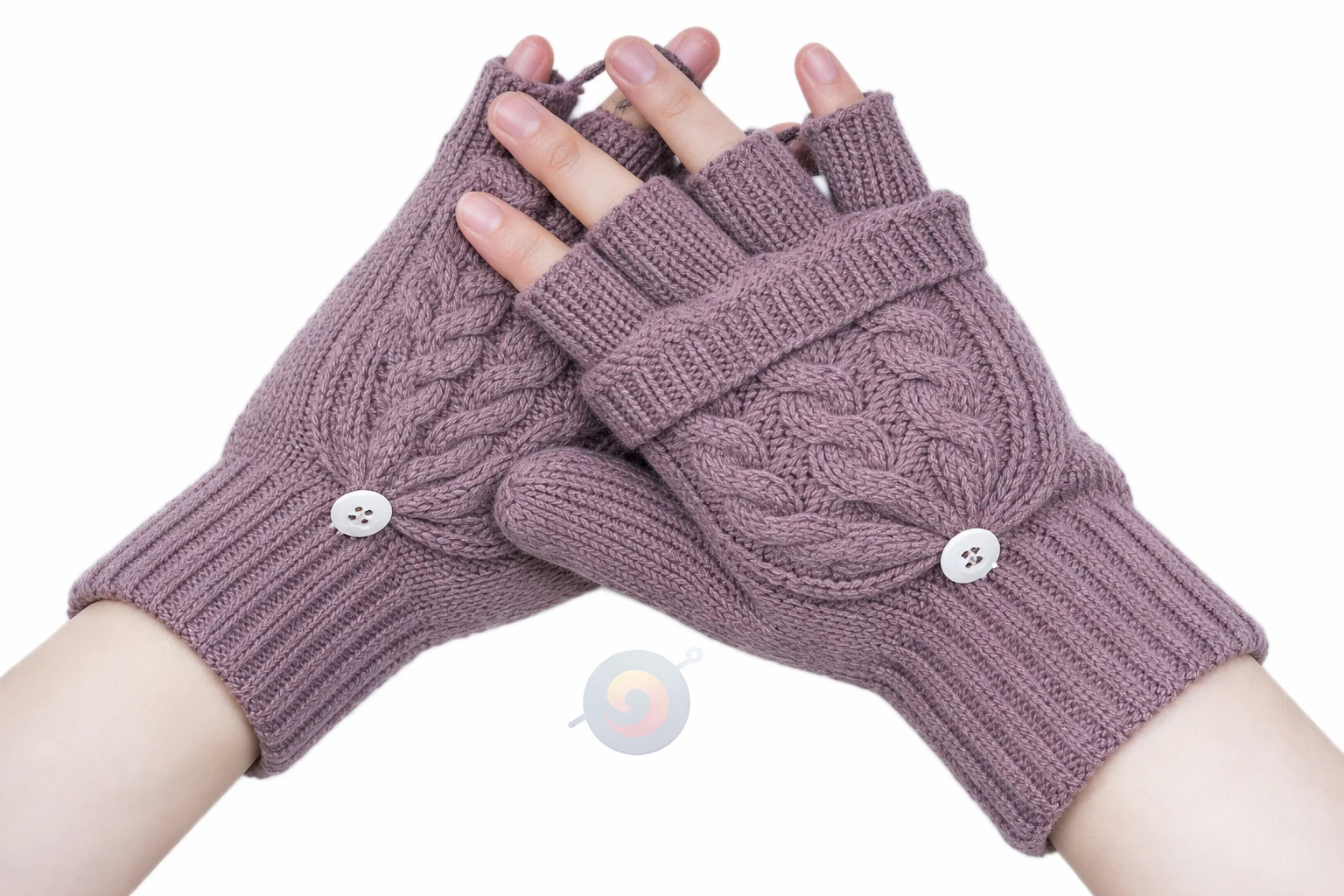 How to Knit Fingerless Cable Mittens – Step-by-Step Pattern Using Ganga Olivia Yarn